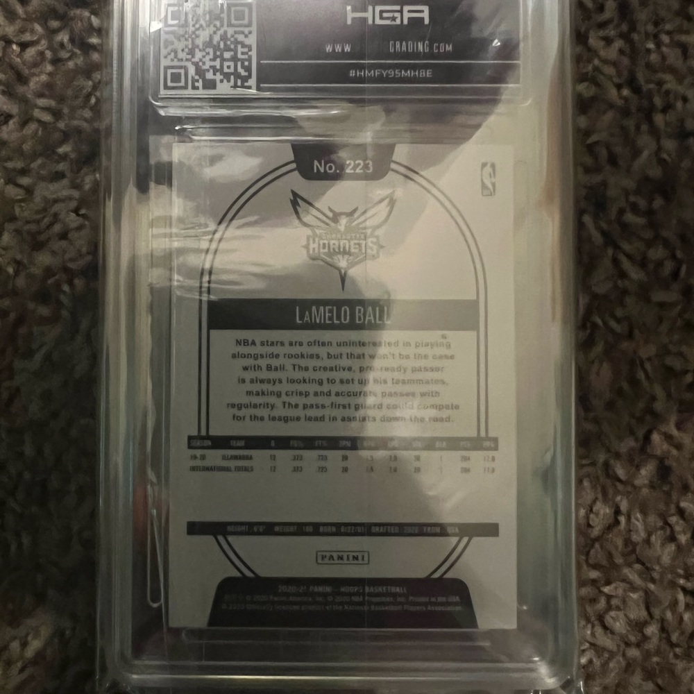 Lamelo Ball Rookie Card - Picture 2 of 2
